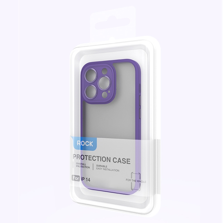 For iPhone 14 ROCK Guard Skin-feel Phone Case (White) For iPhone 14 ROCK Guard Skin-feel Phone Case (White)