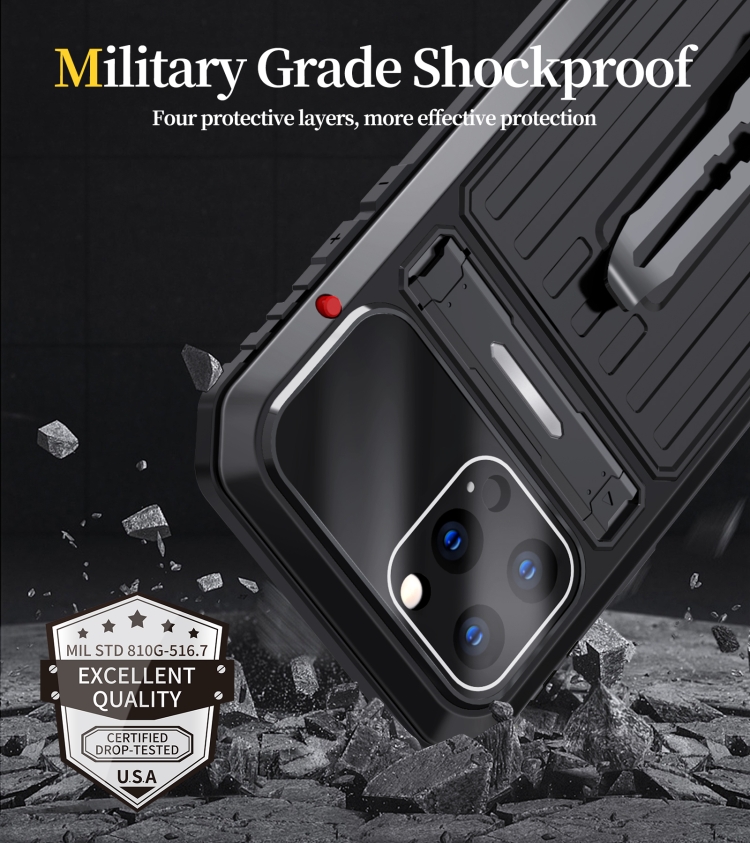 For iPhone 14 Plus Armor Life Waterproof Shockproof Splash-proof Dust-proof Phone Case (Black) For iPhone 14 Plus Armor Life Waterproof Shockproof Splash-proof Dust-proof Phone Case (Black)