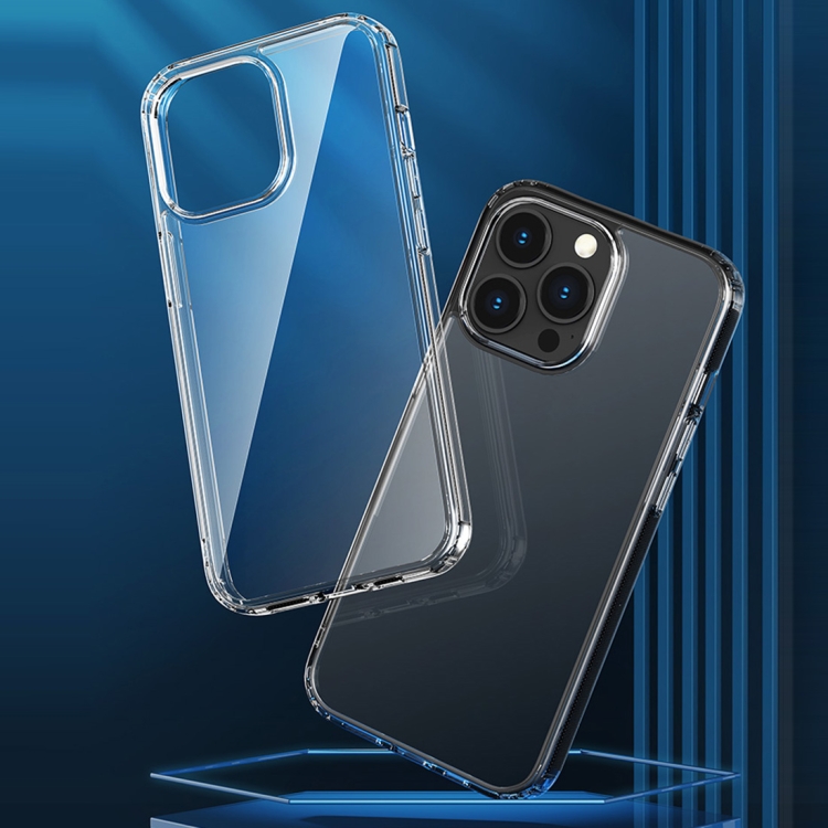 For iPhone 14 Pro ROCK Pure Series Phone Case(Transparent) For iPhone 14 Pro ROCK Pure Series Phone Case(Transparent)