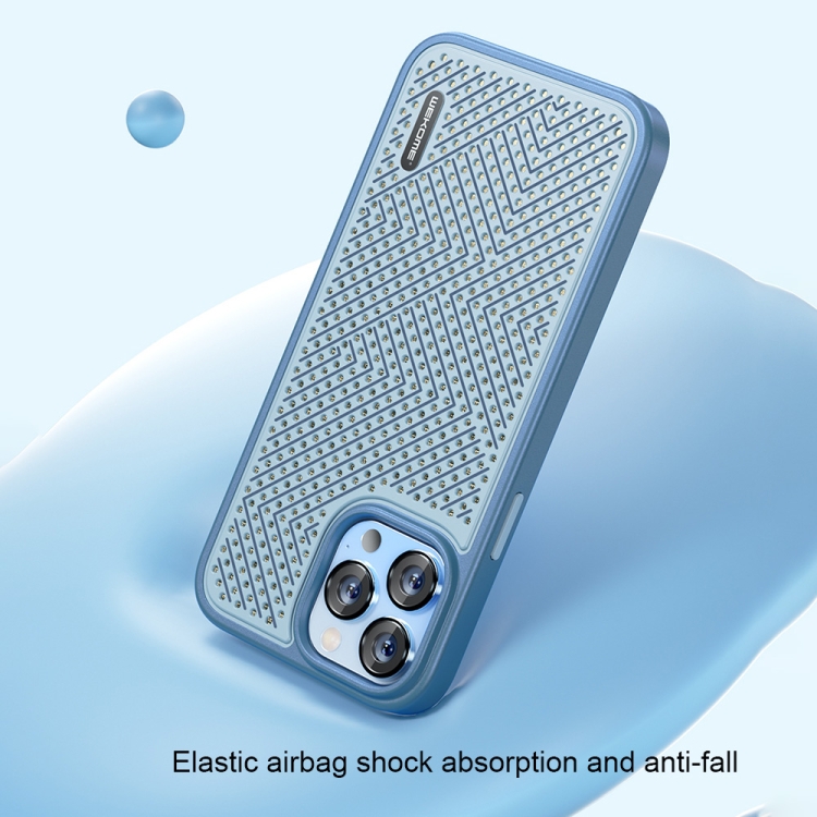 For iPhone 14 Plus WEKOME Graphene Heat Dissipation Phone Case (Black) For iPhone 14 Plus WEKOME Graphene Heat Dissipation Phone Case (Black)