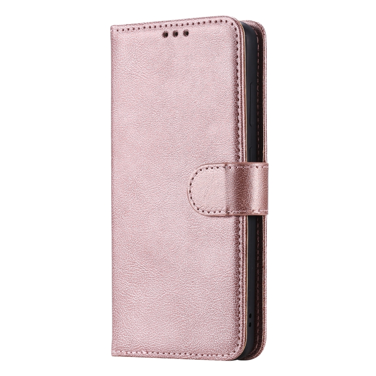 For Galaxy S20 2 in 1 Solid Color Detachable PU Leather Case with Card Slots & Magnetic Holder & Photo Frame & Wallet & Strap(Rose Gold) For Galaxy S20 2 in 1 Solid Color Detachable PU Leather Case with Card Slots & Magnetic Holder & Photo Frame & Wallet & Strap(Rose Gold)
