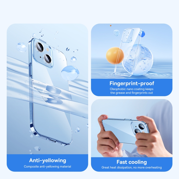 For iPhone 14 Plus Baseus Crystal Series Ultra-Thin Phone Case For iPhone 14 Plus Baseus Crystal Series Ultra-Thin Phone Case