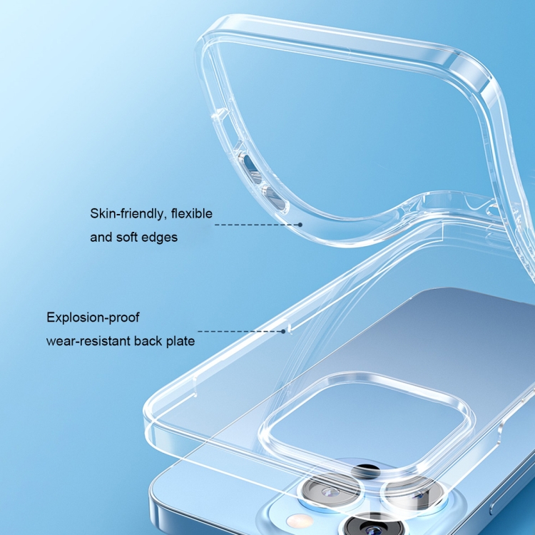 For iPhone 13 Pro Max WEKOME Top Clear Phone Case (Transparent) For iPhone 13 Pro Max WEKOME Top Clear Phone Case (Transparent)