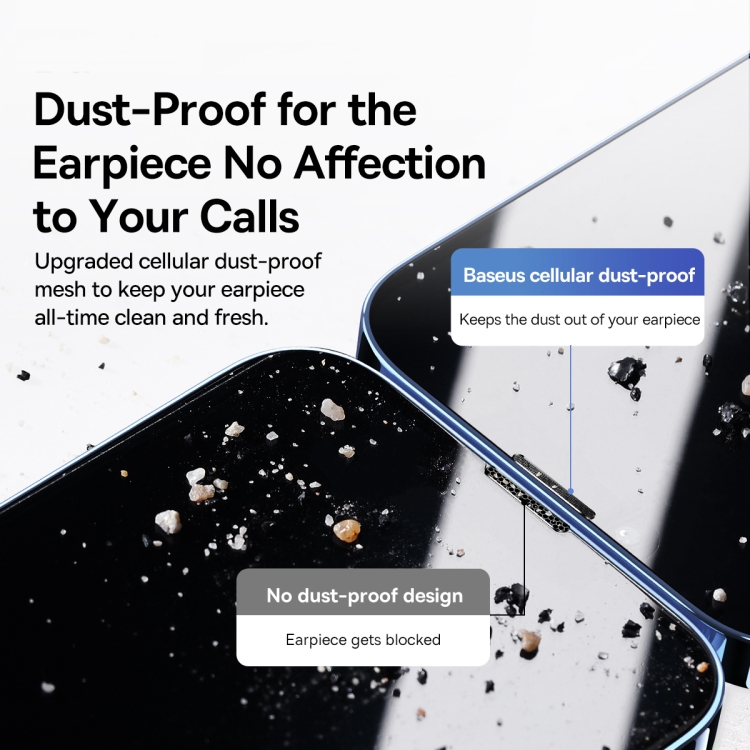 For iPhone 14 Plus / 13 Pro Max Baseus 2pcs 0.3mm All-glass SuperCeramic Tempered Glass Film For iPhone 14 Plus / 13 Pro Max Baseus 2pcs 0.3mm All-glass SuperCeramic Tempered Glass Film