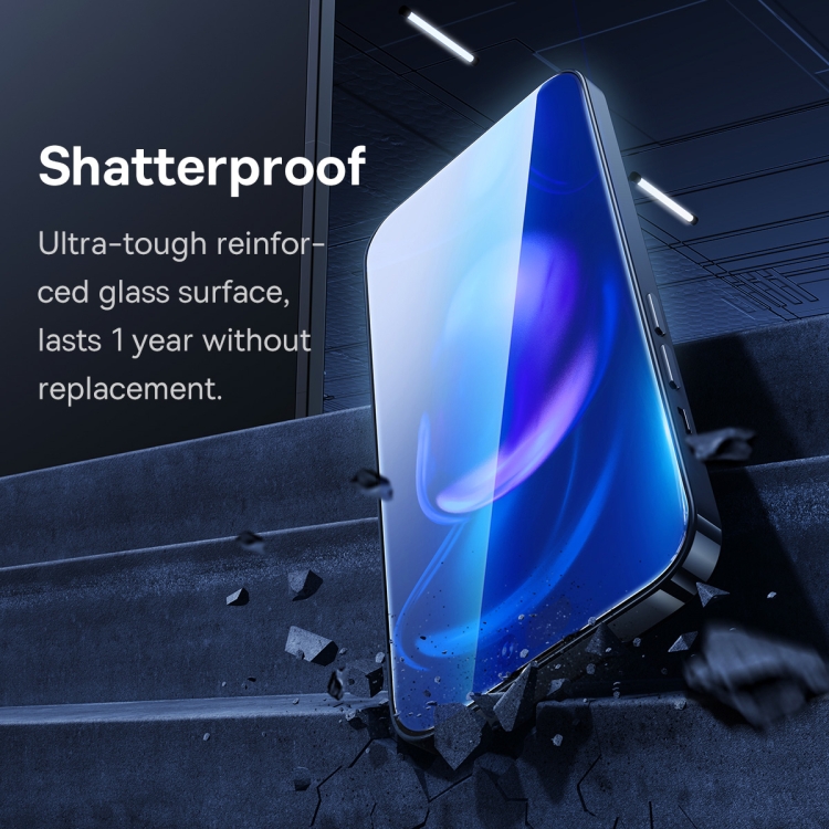 For iPhone 14 Pro 2pcs Baseus 0.3mm Full-glass Anti-blue Light Tempered Film For iPhone 14 Pro 2pcs Baseus 0.3mm Full-glass Anti-blue Light Tempered Film