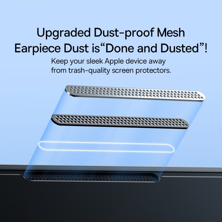 For iPhone 14 / 13 / 13 Pro Baseus 2pcs 0.3mm Crystal Peep-proof Tempered Glass Film For iPhone 14 / 13 / 13 Pro Baseus 2pcs 0.3mm Crystal Peep-proof Tempered Glass Film
