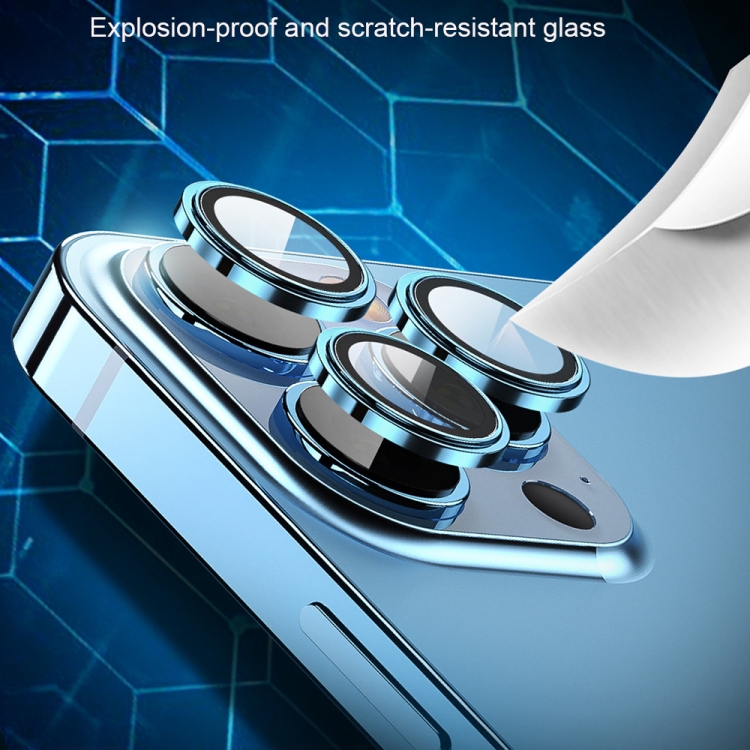 For iPhone 13 Pro / 13 Pro Max WEKOME Gorillas Metal Lens Protector Film(Diamond Silver) For iPhone 13 Pro / 13 Pro Max WEKOME Gorillas Metal Lens Protector Film(Diamond Silver)