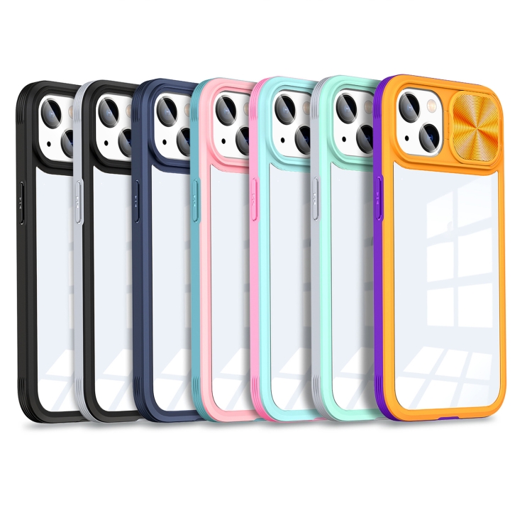 For iPhone 14 Plus 360 Full Body Sliding Camshield Phone Case (Black) For iPhone 14 Plus 360 Full Body Sliding Camshield Phone Case (Black)