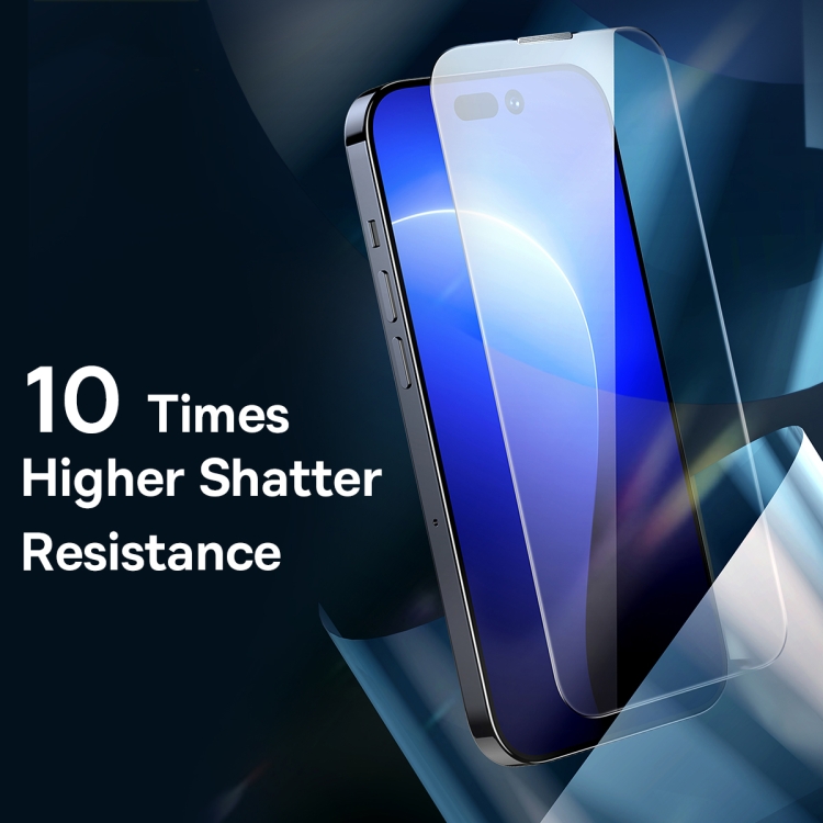 For iPhone 14 Pro 2pcs Baseus 0.4mm Corning Anti Blue-ray Tempered Glass Film For iPhone 14 Pro 2pcs Baseus 0.4mm Corning Anti Blue-ray Tempered Glass Film