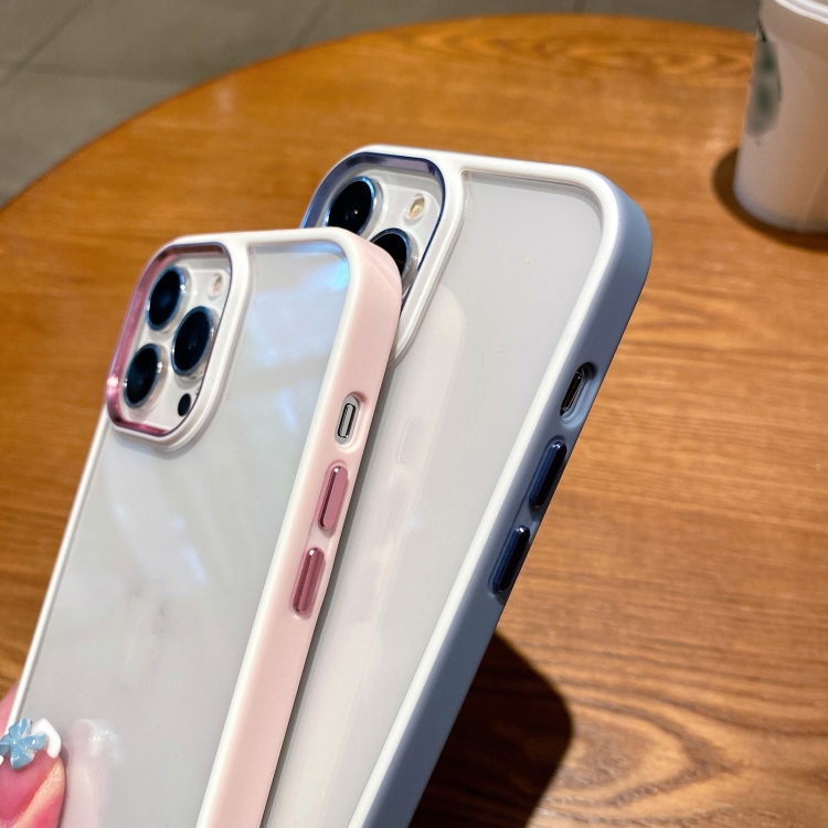 For iPhone 14 Two-color Shield TPU + PC Phone Case (Blue) For iPhone 14 Two-color Shield TPU + PC Phone Case (Blue)