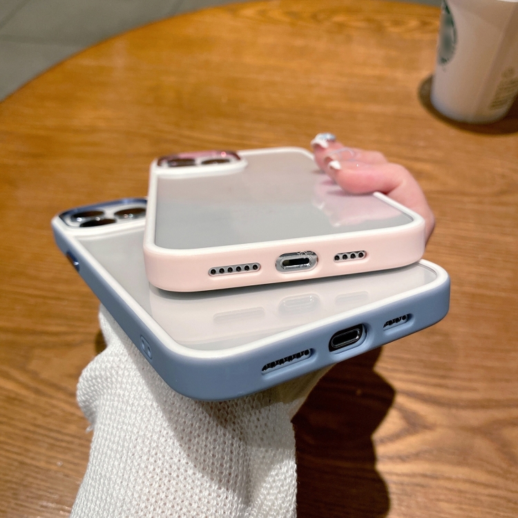 For iPhone 14 Two-color Shield TPU + PC Phone Case (Blue) For iPhone 14 Two-color Shield TPU + PC Phone Case (Blue)