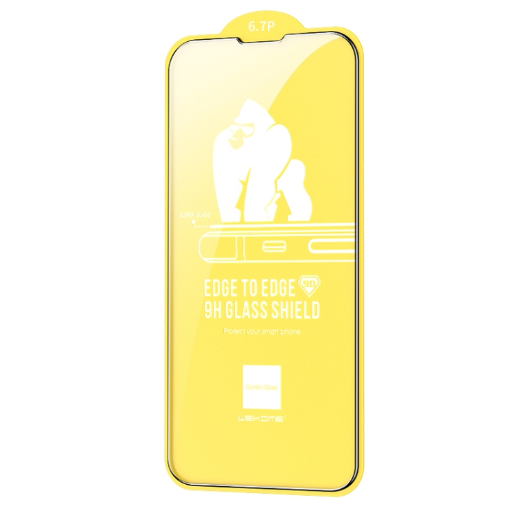 For iPhone 14 Pro Max WEKOME 9D Curved HD Tempered Glass Film For iPhone 14 Pro Max WEKOME 9D Curved HD Tempered Glass Film