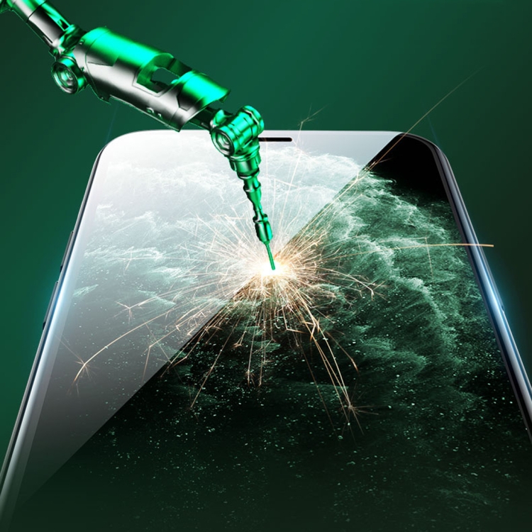 For iPhone 11 Pro Max USAMS US-BH587 0.33mm 9H HD Anti-bacteria Full Screen Tempered Glass Film For iPhone 11 Pro Max USAMS US-BH587 0.33mm 9H HD Anti-bacteria Full Screen Tempered Glass Film