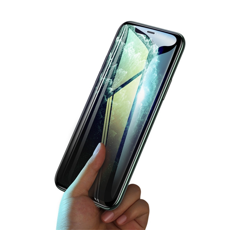 For iPhone 11 Pro Max USAMS US-BH587 0.33mm 9H HD Anti-bacteria Full Screen Tempered Glass Film For iPhone 11 Pro Max USAMS US-BH587 0.33mm 9H HD Anti-bacteria Full Screen Tempered Glass Film