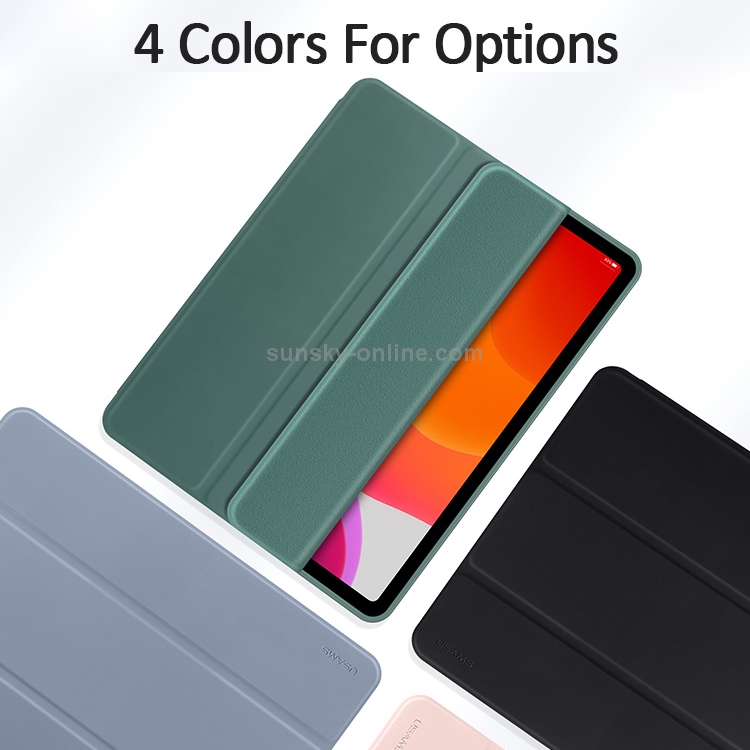 For iPad Pro 12.9 (2020) USAMS US-BH589 Winto Series PU + TPU Horizontal Flip Leather Tablet Case with Holder & Sleep / Wake-up Function & Pen Slot(Black) For iPad Pro 12.9 (2020) USAMS US-BH589 Winto Series PU + TPU Horizontal Flip Leather Tablet Case with Holder & Sleep / Wake-up Function & Pen Slot(Black)