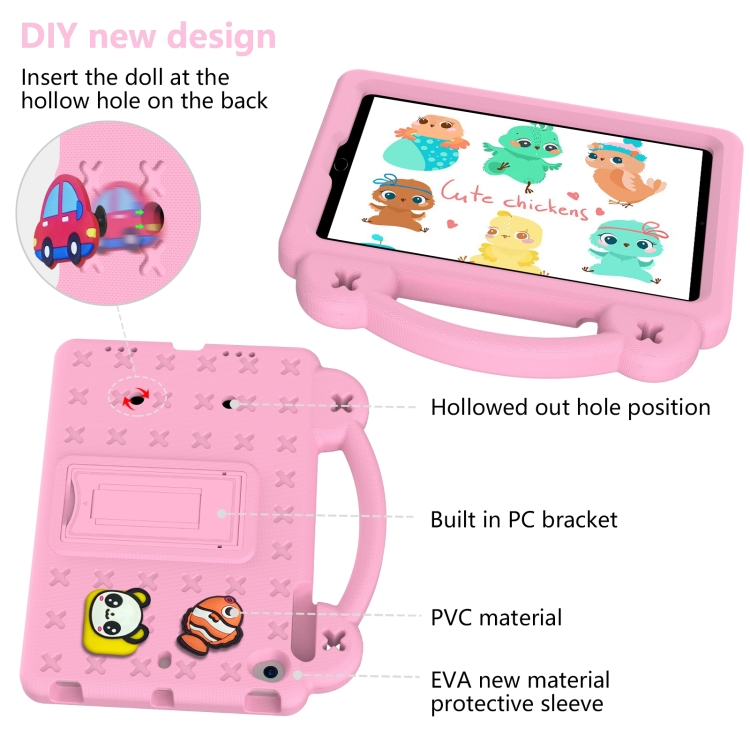 Handle Kickstand Children EVA Shockproof Tablet Case For iPad mini 1 / 2 / 3 / 4 / 5(Pink) Handle Kickstand Children EVA Shockproof Tablet Case For iPad mini 1 / 2 / 3 / 4 / 5(Pink)