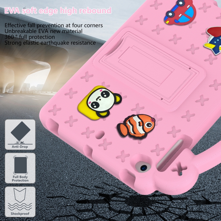 Handle Kickstand Children EVA Shockproof Tablet Case For iPad mini 1 / 2 / 3 / 4 / 5(Pink) Handle Kickstand Children EVA Shockproof Tablet Case For iPad mini 1 / 2 / 3 / 4 / 5(Pink)