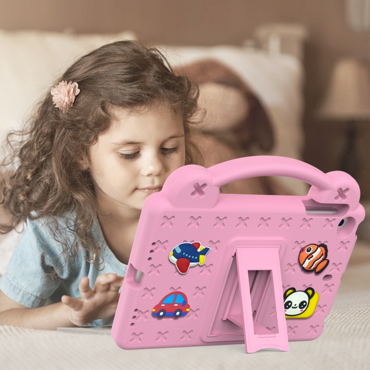 Handle Kickstand Children EVA Shockproof Tablet Case For iPad mini 1 / 2 / 3 / 4 / 5(Pink) Handle Kickstand Children EVA Shockproof Tablet Case For iPad mini 1 / 2 / 3 / 4 / 5(Pink)