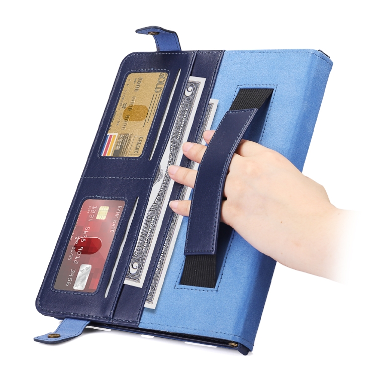 For iPad Pro 11 2021 / 2020 Envelope Horizontal Flip PU Leather Tablet Case with Card Slots & Pen Slots & Holder & Wallet & Photo Frame & Shoulder Strap(Blue) For iPad Pro 11 2021 / 2020 Envelope Horizontal Flip PU Leather Tablet Case with Card Slots & Pen Slots & Holder & Wallet & Photo Frame & Shoulder Strap(Blue)
