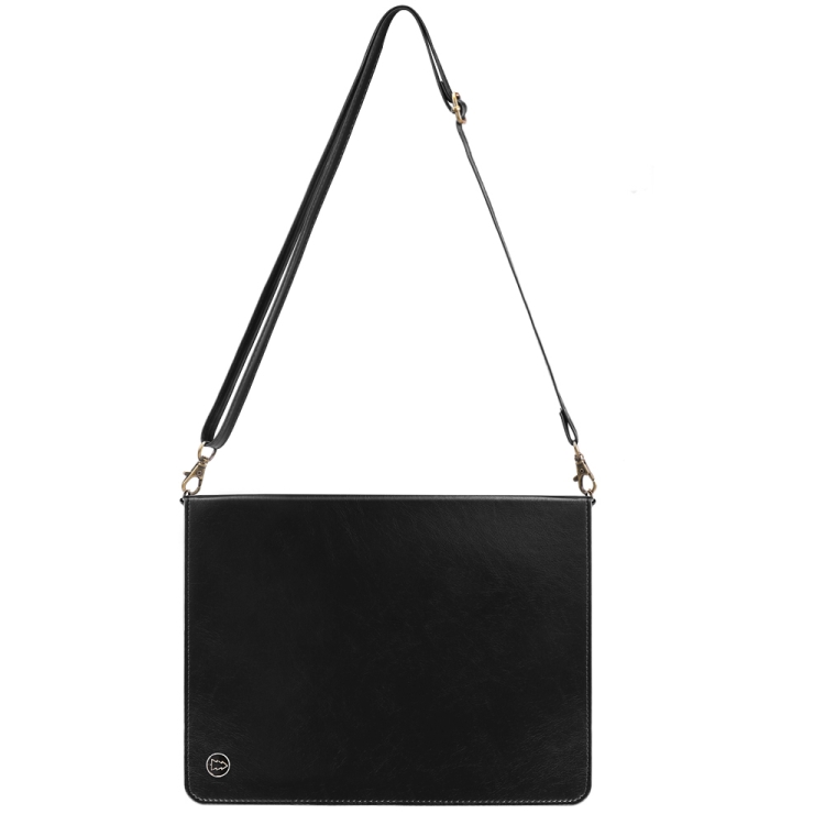 For iPad Pro 12.9 2021 / 2020 Envelope Horizontal Flip PU Leather Tablet Case with Card Slots & Pen Slots & Holder & Wallet & Photo Frame & Shoulder Strap(Black) For iPad Pro 12.9 2021 / 2020 Envelope Horizontal Flip PU Leather Tablet Case with Card Slots & Pen Slots & Holder & Wallet & Photo Frame & Shoulder Strap(Black)