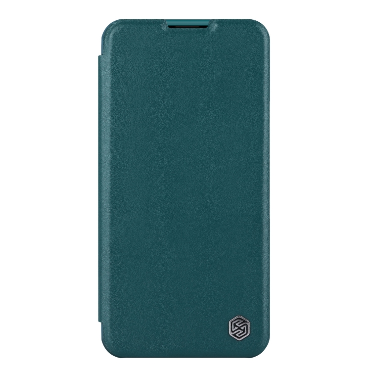 For iPhone 14 NILLKIN QIN Series Pro Leather Phone Case(Green) For iPhone 14 NILLKIN QIN Series Pro Leather Phone Case(Green)