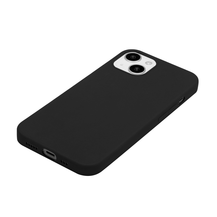 For iPhone 14 Shockproof Frosted TPU Protective Case(Black) For iPhone 14 Shockproof Frosted TPU Protective Case(Black)