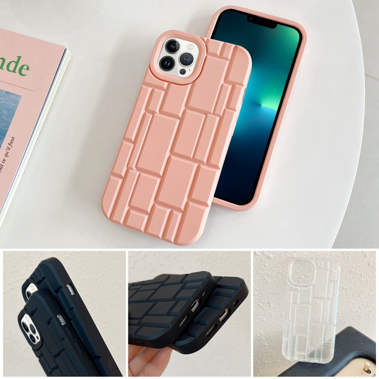 For iPhone 13 Pro Max 3D Ice Cubes Liquid Silicone Phone Case(Beige) For iPhone 13 Pro Max 3D Ice Cubes Liquid Silicone Phone Case(Beige)