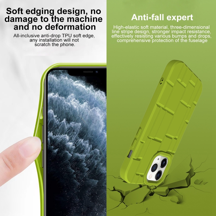 For iPhone 12 / 12 Pro 3D Ice Cubes Liquid Silicone Phone Case(Black) For iPhone 12 / 12 Pro 3D Ice Cubes Liquid Silicone Phone Case(Black)