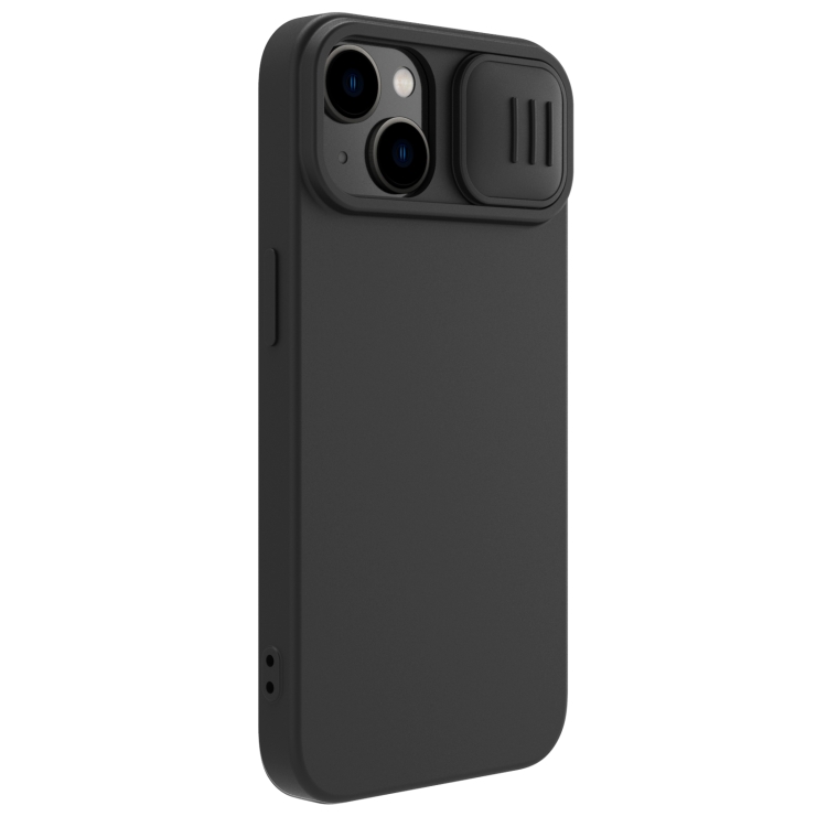 For iPhone 14 NILLKIN CamShield Liquid Silicone Phone Case(Black) For iPhone 14 NILLKIN CamShield Liquid Silicone Phone Case(Black)