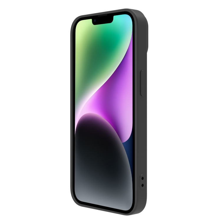 For iPhone 14 NILLKIN CamShield Liquid Silicone Phone Case(Black) For iPhone 14 NILLKIN CamShield Liquid Silicone Phone Case(Black)