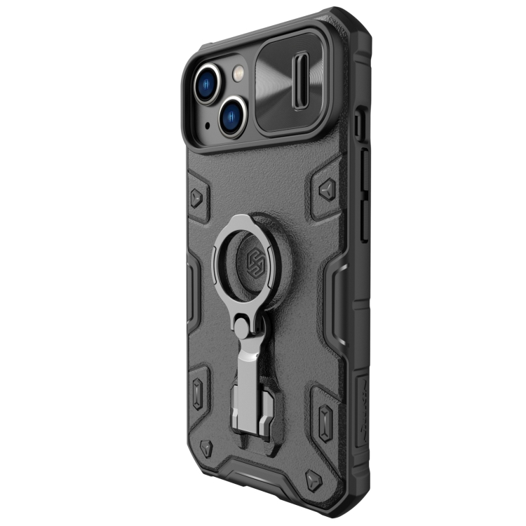 For iPhone 14 Plus NILLKIN CamShield Armor Pro Magnetic Phone Case(Black) For iPhone 14 Plus NILLKIN CamShield Armor Pro Magnetic Phone Case(Black)