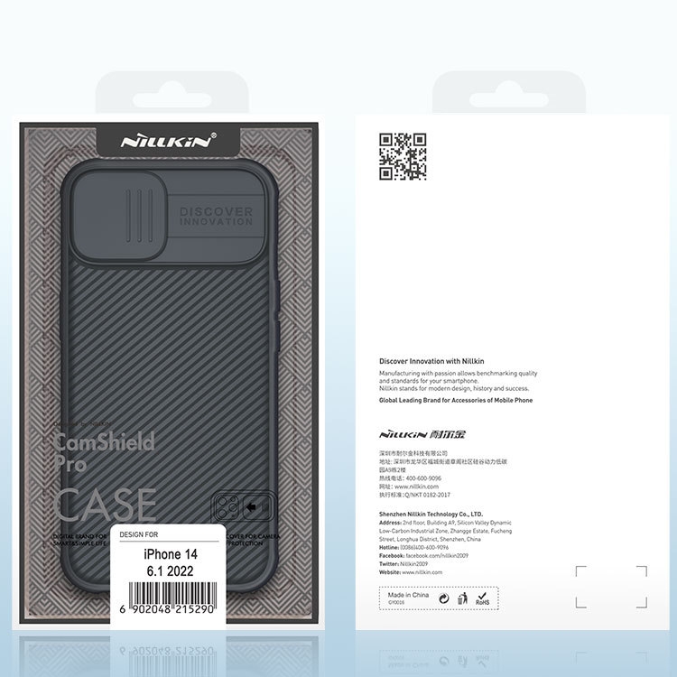 For iPhone 14 Plus NILLKIN CamShield Pro Protective Phone Case(Black) For iPhone 14 Plus NILLKIN CamShield Pro Protective Phone Case(Black)
