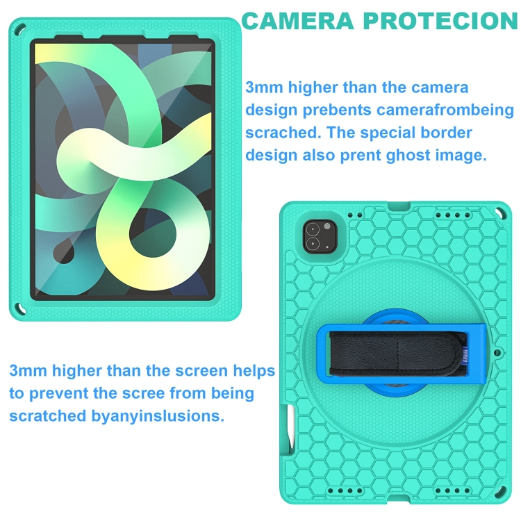 EVA + PC Tablet Case with Shoulder Strap For iPad Pro 11 inch 2020 / 2018 / Air 5 / Air 4(Glacier Green) EVA + PC Tablet Case with Shoulder Strap For iPad Pro 11 inch 2020 / 2018 / Air 5 / Air 4(Glacier Green)