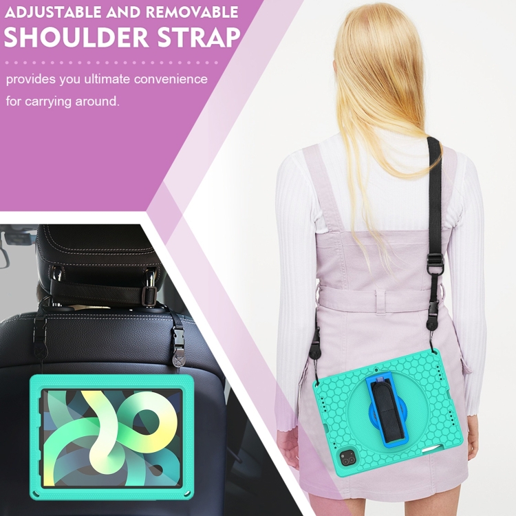 EVA + PC Tablet Case with Shoulder Strap For iPad Pro 11 inch 2020 / 2018 / Air 5 / Air 4(Glacier Green) EVA + PC Tablet Case with Shoulder Strap For iPad Pro 11 inch 2020 / 2018 / Air 5 / Air 4(Glacier Green)