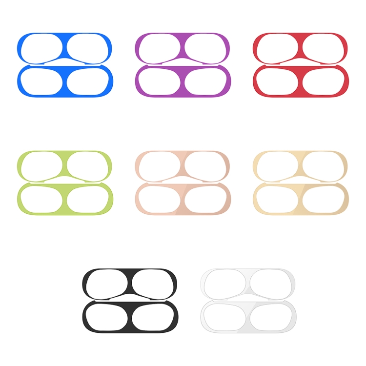 For Apple AirPods Pro 2 Wireless Earphone Protective Case Metal Sticker(Blue) For Apple AirPods Pro 2 Wireless Earphone Protective Case Metal Sticker(Blue)