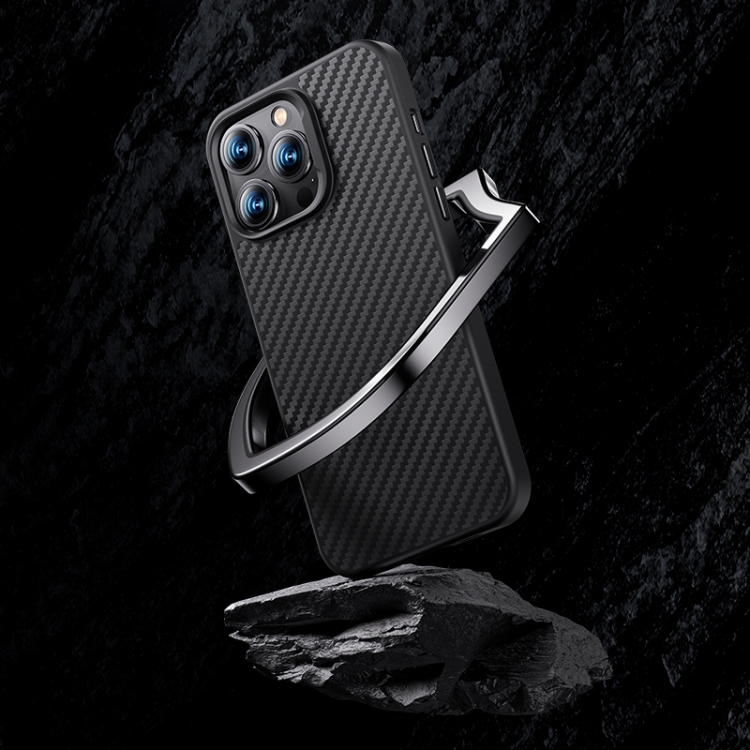 For iPhone 14 Plus Benks MagSafe Kevlar Carbon Fiber Phone Case(Black) For iPhone 14 Plus Benks MagSafe Kevlar Carbon Fiber Phone Case(Black)