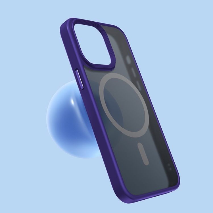For iPhone 14 Plus Benks Frosted Skin Feeling Magnetic Shockproof Phone Case(Purple) For iPhone 14 Plus Benks Frosted Skin Feeling Magnetic Shockproof Phone Case(Purple)