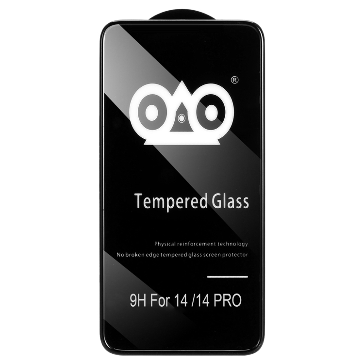 For iPhone 14 Pro Shockproof Anti-breaking Edge Airbag Tempered Glass Film For iPhone 14 Pro Shockproof Anti-breaking Edge Airbag Tempered Glass Film