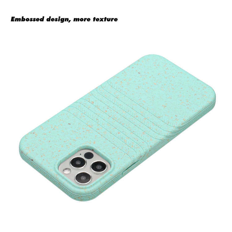 For iPhone 11 Pro Max Wheat Straw Material Degradable TPU Phone Case(Light Green) For iPhone 11 Pro Max Wheat Straw Material Degradable TPU Phone Case(Light Green)