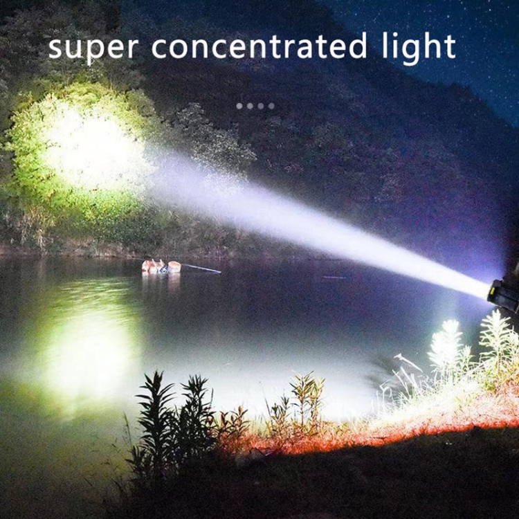 Solar Charging Super Bright Waterproof 8 LED Camping Flashlight Lamp - 9