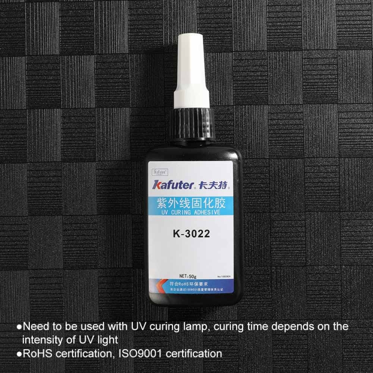 Kafuter 50G K-302 UV Glue+UV Flashlight Glass and Metal Bonding