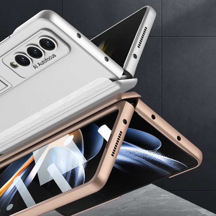 For Samsung Galaxy Z Fold4 GKK Integrated Magnetic Hinge Folding Phone Case(Grey) For Samsung Galaxy Z Fold4 GKK Integrated Magnetic Hinge Folding Phone Case(Grey)