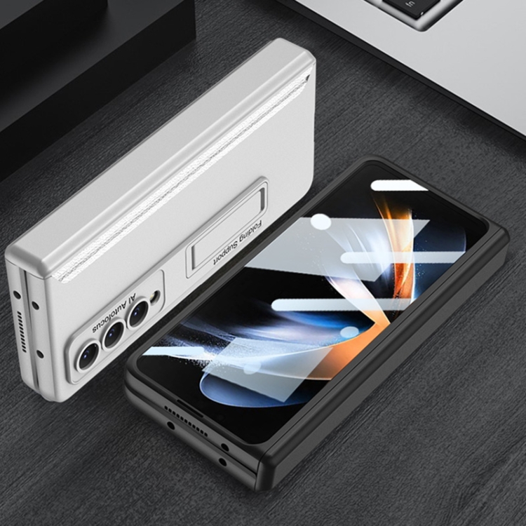 For Samsung Galaxy Z Fold4 GKK Integrated Magnetic Hinge Folding Phone Case(Grey) For Samsung Galaxy Z Fold4 GKK Integrated Magnetic Hinge Folding Phone Case(Grey)