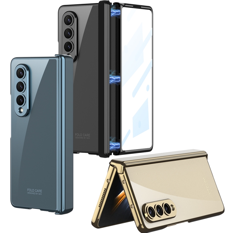 For Samsung Galaxy Z Fold4 GKK Integrated Magnetic Hinged Phantom Phone Case(Green) For Samsung Galaxy Z Fold4 GKK Integrated Magnetic Hinged Phantom Phone Case(Green)