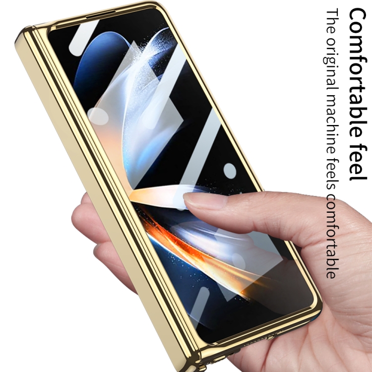 For Samsung Galaxy Z Fold4 GKK Integrated Magnetic Hinged Phantom Phone Case(Green) For Samsung Galaxy Z Fold4 GKK Integrated Magnetic Hinged Phantom Phone Case(Green)
