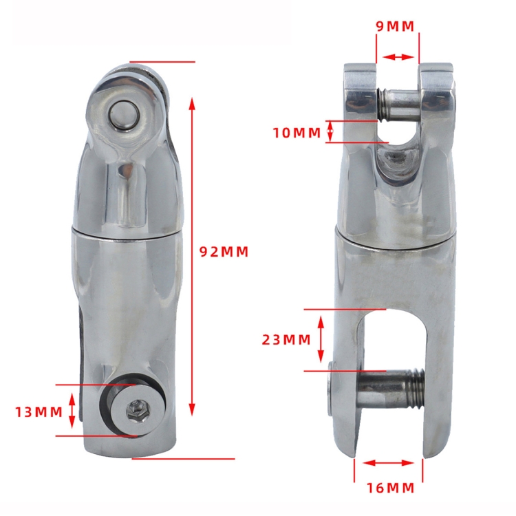 Two Stage 6-8mm 316 Stainless Steel Marine Anchor Rotary Joint