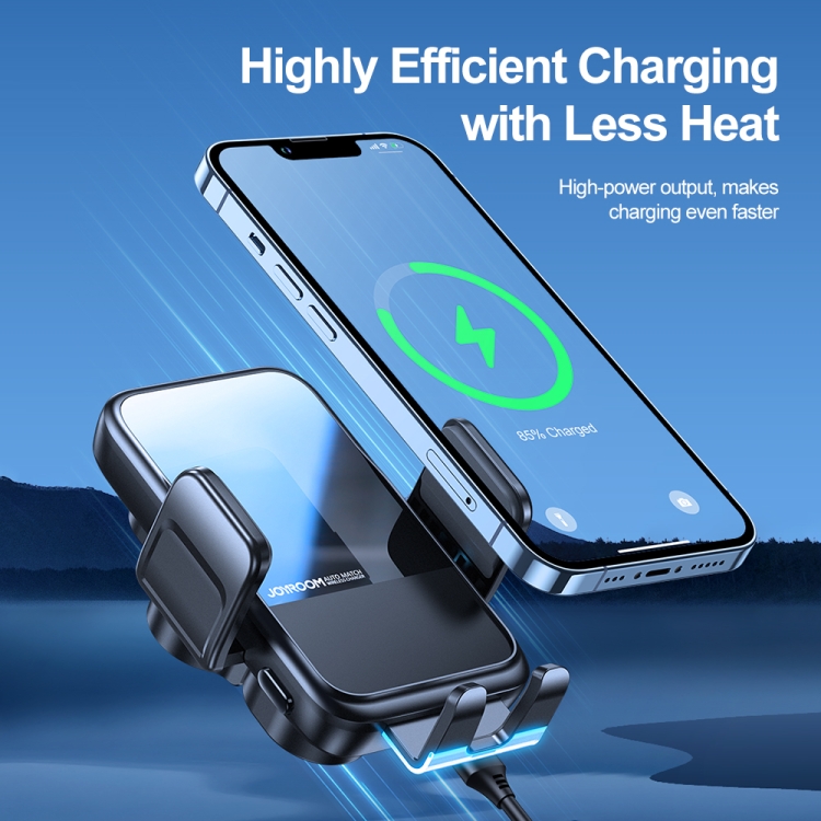 JOYROOM JR-ZS298 Auto Match Dashboard Wireless Car Charger Holder(Black) JOYROOM JR-ZS298 Auto Match Dashboard Wireless Car Charger Holder(Black)