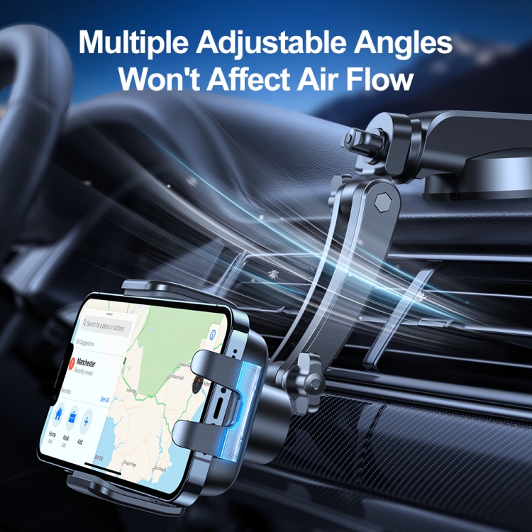 JOYROOM JR-ZS298 Auto Match Dashboard Wireless Car Charger Holder(Black) JOYROOM JR-ZS298 Auto Match Dashboard Wireless Car Charger Holder(Black)