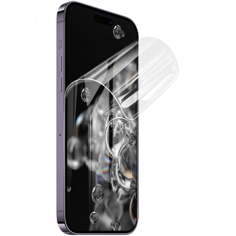 For iPhone 14 Pro 2pcs imak Curved Full Screen Hydrogel Film Protector For iPhone 14 Pro 2pcs imak Curved Full Screen Hydrogel Film Protector