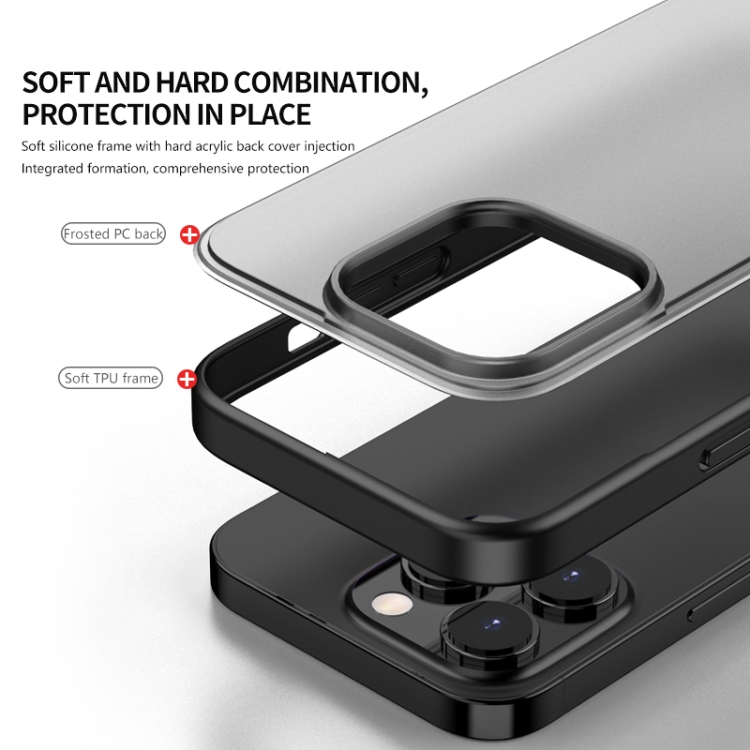 For iPhone 14 Mutural Moying Series TPU Phone Case(Dark Blue) For iPhone 14 Mutural Moying Series TPU Phone Case(Dark Blue)